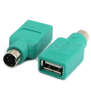 USB女性PS2 PS/2雄性小鼠键盘插头转换器pc机USB PS2 PS/2鼠标适配器 - Product Image 1