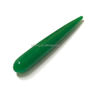 Se Mi หยดหินมีค่า,ขายส่งหินหยกสีเขียวหยด - Product Image 3