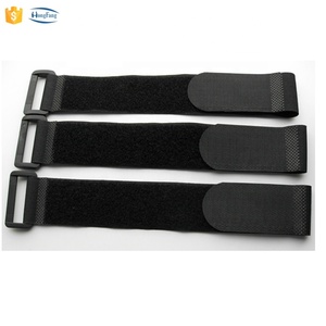 Correas de gancho y bucle con hebilla de plástico ajustable para cintas y cables - Product Image 4
