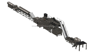 Linea di produzione della macchina del separatore dell'uva secca del dispositivo di rimozione del gambo dell'uvetta