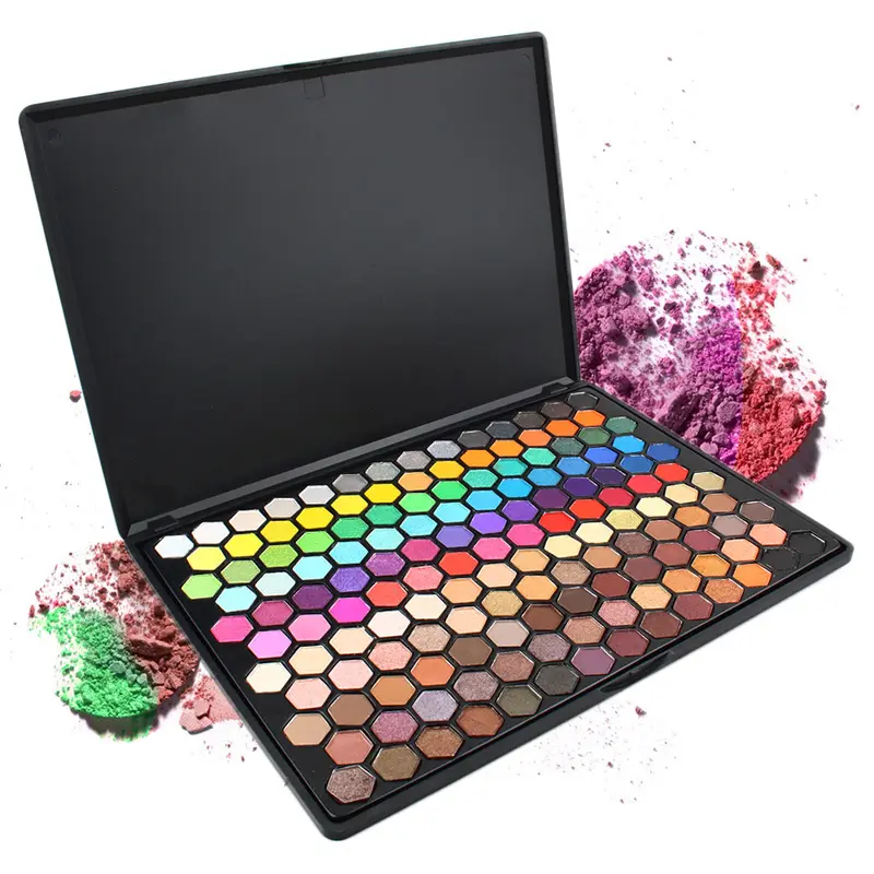 Private label Mineral glitter shinning matte big 149 colori eyeshadow palette design eyeshadow palette