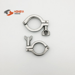 OEM tùy chỉnh SS304 SS316L không gỉ vệ sinh có thể điều chỉnh phụ kiện đường ống cho ferrule TC kẹp triclover - Product Image 1