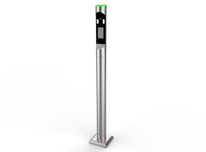 Zento Design elegante automatico altalena di sicurezza tornelli incorporati Rfid Finger Print riconoscimento facciale di controllo di accesso