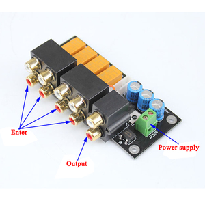 Lotus seat type relay regulation type Audio signal selection Audio <strong>source</strong> switching <strong>input</strong> board - Product Image 2