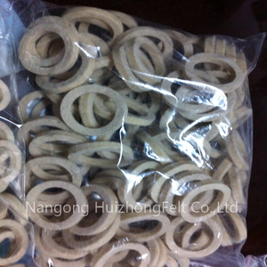 工业用途100% 羊毛毡垫圈油封垫片