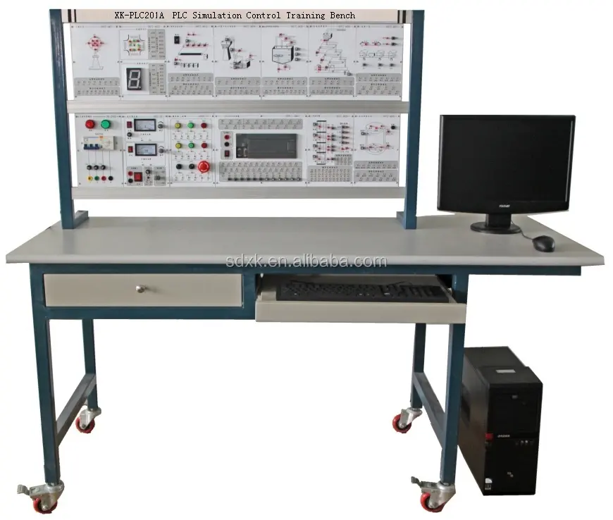 Automação elétrica, PLC de Controle de Simulação de Treinamento de Bancada