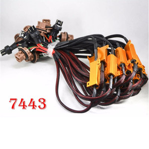 7443 7444 led park lambaları yük dirençleri oto canbus uyarı iptali yük dirençleri 12V 50W 6 ohm direnç led araba ışıkları - Product Image 2
