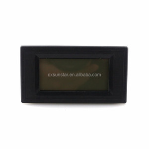 DC +/-100A 12 V הדיגיטלי LCD מד זרם שלילי הנוכחי לוח MeterPositive Ammpere בודק כחול תאורה אחורית 3 ספרות ארבעה חוטים