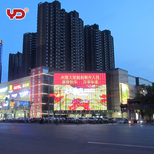 Im Freien mit Transparenz DMX programmierte LED 20mm Pixel Punkt licht für Glaswand Mesh Screen Display - Product Image 5
