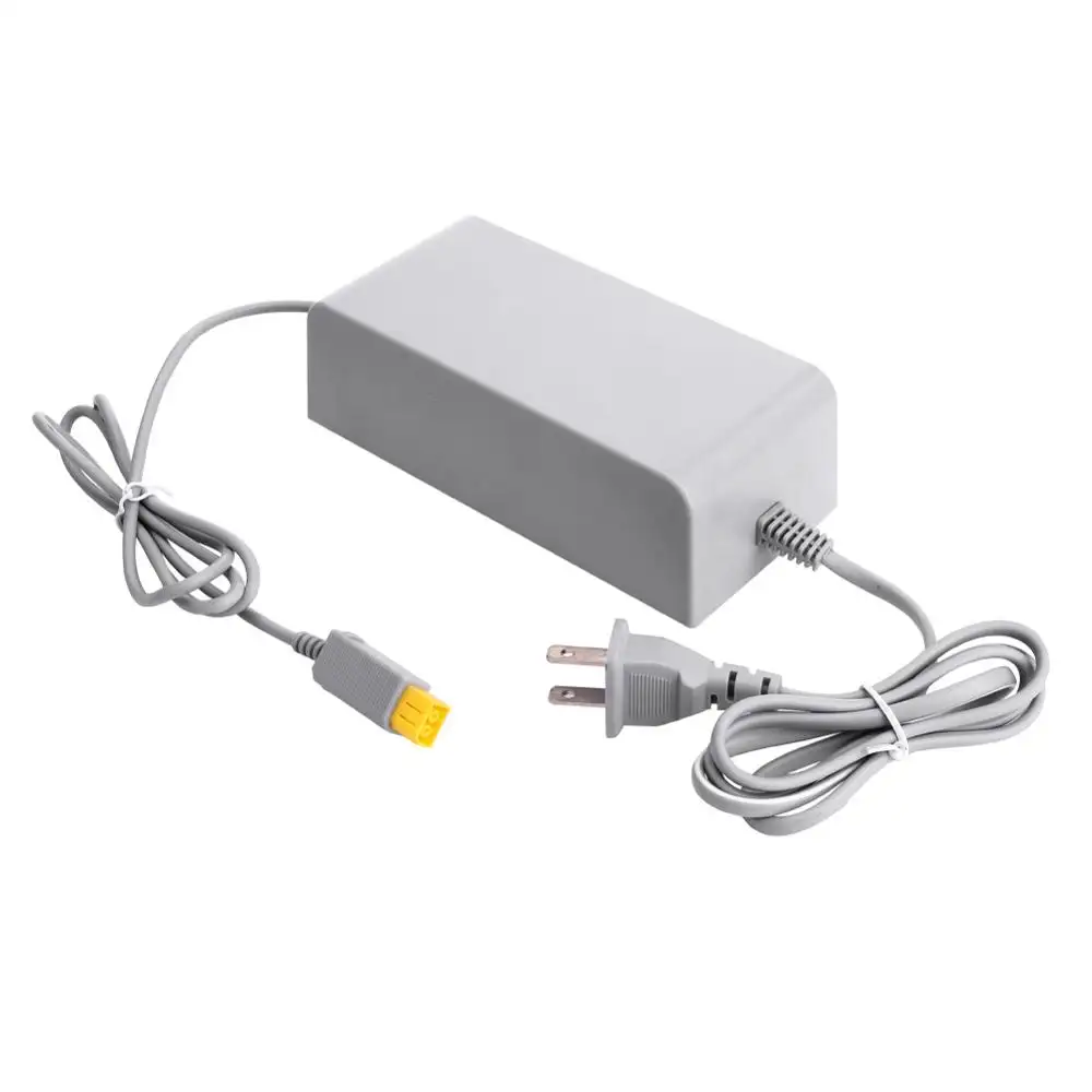 Adaptador universal de tomada wii u, adaptador para carregador de tomada da ue e eua