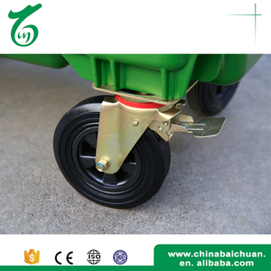 Mükemmel kalite kompost <span class=keywords><strong>bin</strong></span> atık plastik çöp kutusu ile tekerlekler 660L