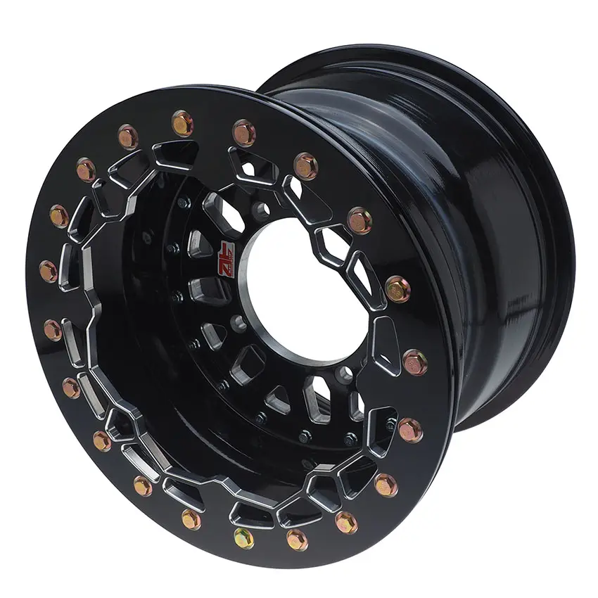 UTV אופנוע סגסוגת גלגלי 14x7 מול 14x10 אחורי UTV טרקטורונים Beadlock גלגלים עבור RZR 900 1000