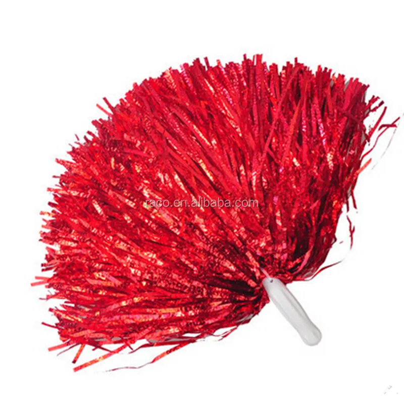 Cheerleaders metallic huisdier pompones pom poms