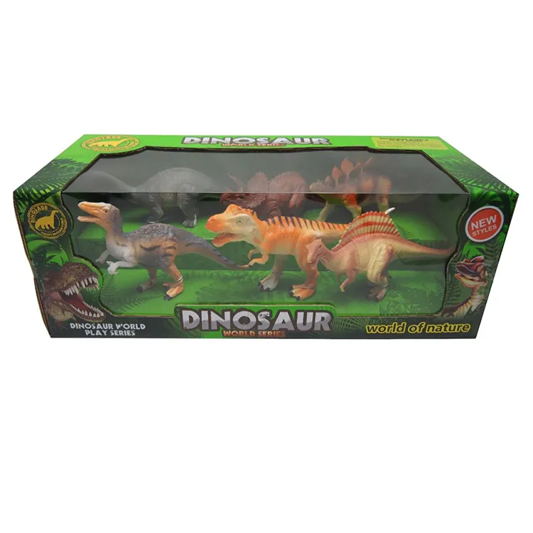 6pcs dinosaur world set boys toys animal