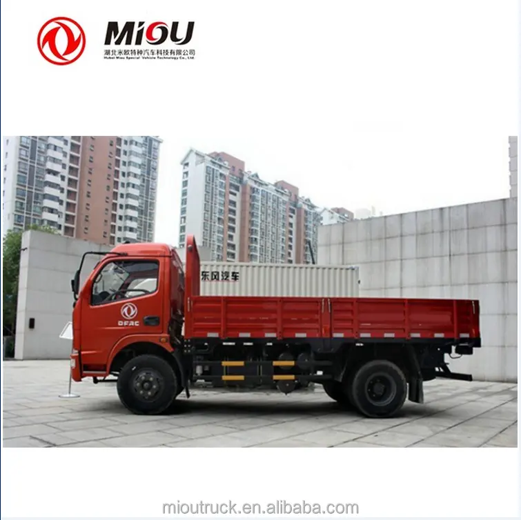 Dongfeng camión 4x2 carga de arena 2-40 toneladas de volumen de arena camión volquete para la venta