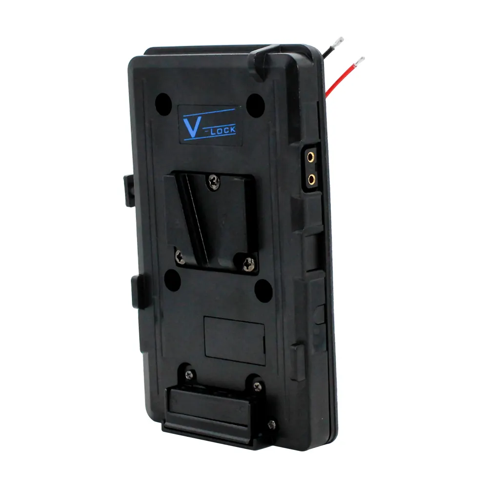 DigitalカメラBattery ABS Back Pack Plate Adapter V-Mount V-Lock Vの靴BatteryためSony DSLR Camcorder Video Light