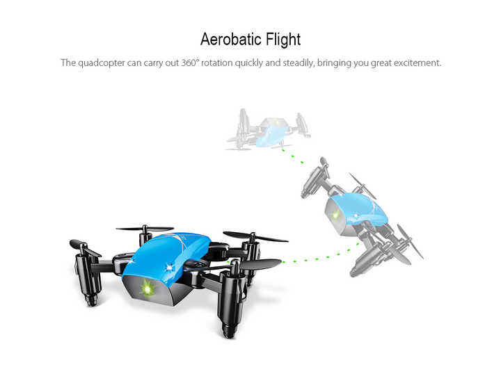 फास्ट मुफ्त शिपिंग S9 S9HW मिनी कैमरा HD S9 के साथ कोई कैमरा Foldable आर सी Quadcopter गबन ऊंचाई पकड़ वाईफ़ाई FPV