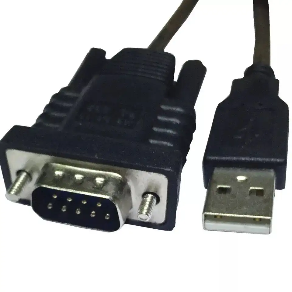 Cable de serie RS232 DB9PIN macho A USB 2,0 A macho, 1,5 m/5 pies