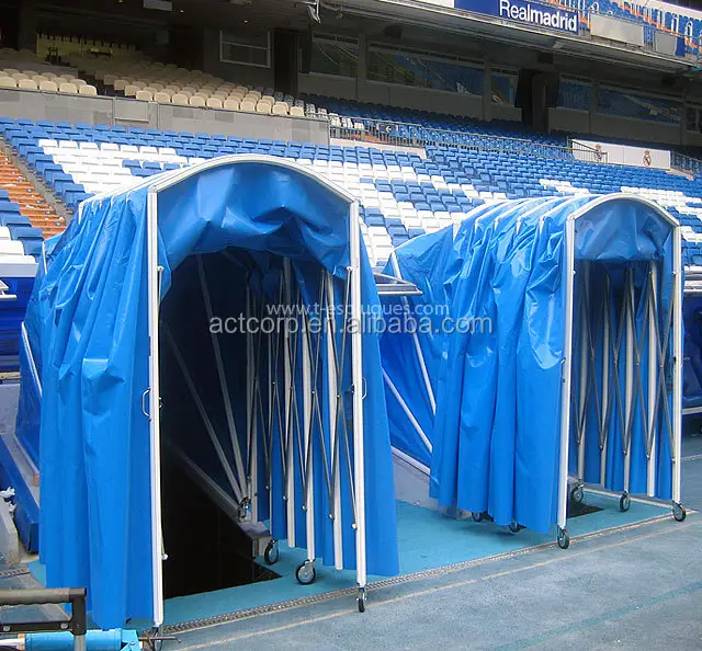 Heißer Verkauf! Fußball player tunnel, Hanging zelte, Retractable zelt 6X 2.6 X2M