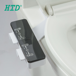HTD Wc Seat Attachment Dual Nozzle Clean <strong>Vagina</strong> Toilet Portable Plastic <strong>Bidet</strong> - Product Image 1