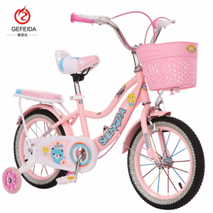 Nhà máy chu kỳ bán buôn đồ chơi đáng yêu nhiều màu công chúa bé trẻ em xe đạp trẻ em xe đạp - Product Image 3