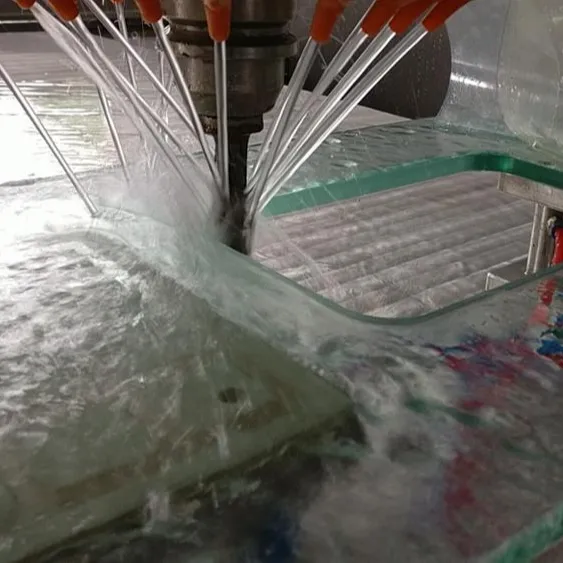 Máquina de centro de trabajo de vidrio CNC