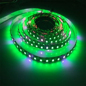 מיעון דיגיטלי פיקסל אור 5050 60D 96D 144D ws2812 <span class=keywords><strong>led</strong></span> רצועת ws2812b