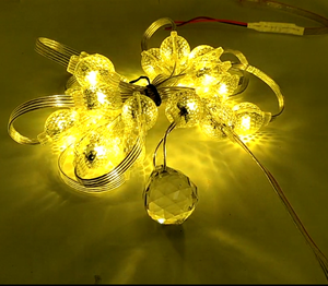 3D LED RGB LEDピクセルライトボールストリング25MM 35MMプログラム可能ピクセルLEDストリングライトIP65アート照明 - Product Image 3