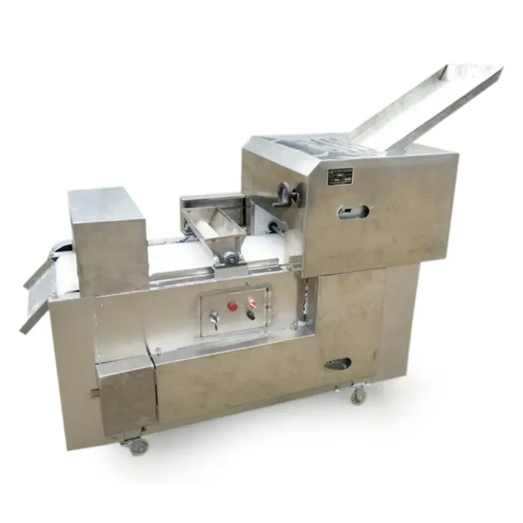 automatic snack food dough chin chin chinchin strips square shape cutter cutting making machine