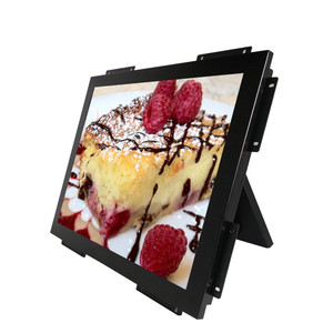 Monitor de marco abierto de 15 pulgadas personalizado, carcasa de Metal, VGA, DVI, AV, BNC, entrada USB, HDM, Monitor integrado, pantalla LCD Industrial