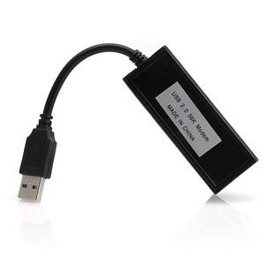 Módem de Fax externo, USB, Fax, V.90, V.92, 56k - Product Image 1