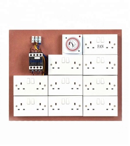Hydroponics 16/18 Way Contactor Board Grow Light Socket Timer controller relais UK - Product Image 3