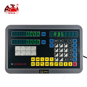 Factory Wholesale Kit Cnc Lathe Controller 2 Axis <strong>Dro</strong> <strong>Gcs900</strong>-2d with 2pcs Gcs898 Linear Scale 5u 50-1000mm for Boring Machines - Product Image 2