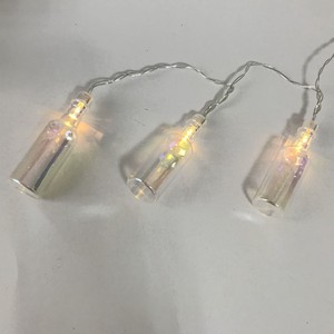 10LED Weinflasche Lichterketten Weihnachts dekoration Led Beleuchtungs lampe Weiße Energie Gartenparty Geburtstag Strand licht