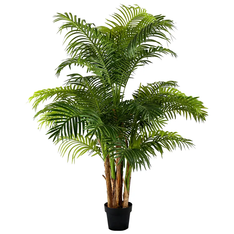 160CM falso Artificial Hawaii Palm árbol Kwai planta decoración Interior