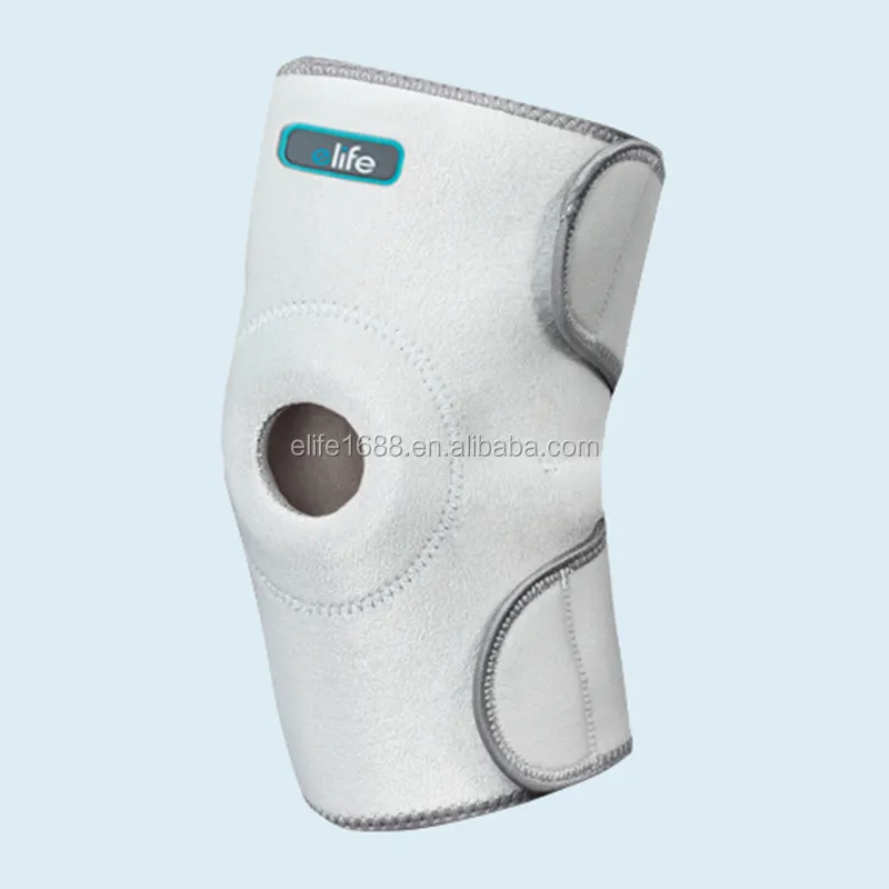 Ginocchiera elastica confortevole traspirante E-KN004 e-life compressione ginocchiera ortopedica in neoprene