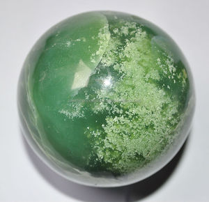 Topları/küreler cilalı nefrit yeşim kaba - Product Image 1