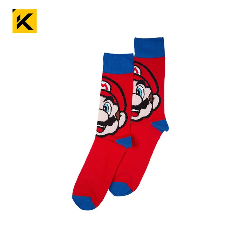 KT1-A943 mario çorap süper mario çorap lateks ücretsiz çorap