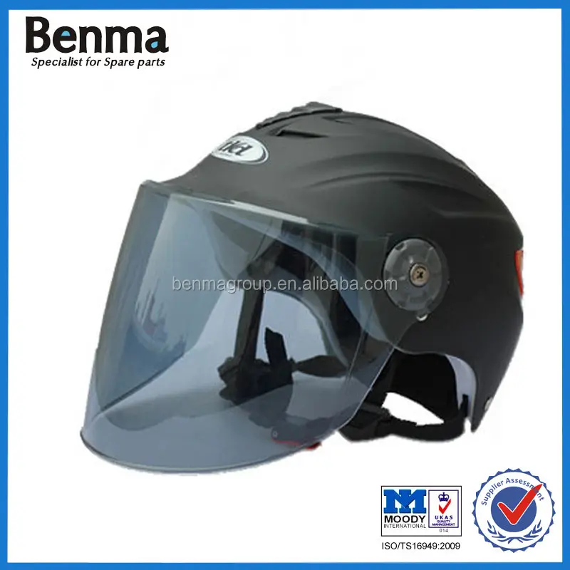 Helm Sepeda Motor Musim Panas Setengah Wajah PP Bahan ABS Tersedia