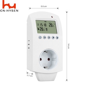 HY02TP Digital termostato regulador del regulador macho controlador de temperatura interruptor AC 220V microordenador con Sensor NTC - Product Image 2