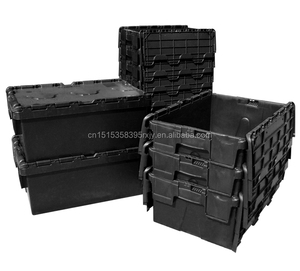 Plastic Hinged <strong>File</strong> Storage <strong>Box</strong> <strong>with</strong> Lid