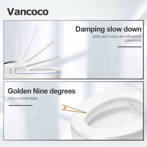 Vancoco Smile 3スマートホームシステム浴室温風乾燥電気加熱されたトイレビデtolite工場China - Product Image 3
