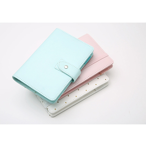 Raccoglitore ad anelli con chiusura a bottone A5 personalizzato Notebook con copertina rigida per timbratura con raccoglitore per pianificatore tascabile a fascia elastica - Product Image 5