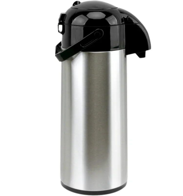 1.9 Liter Stainless Steel Lined thermos luftpumpe topf für kaffee
