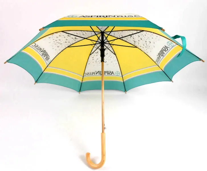 Ombrello pezzi di ricambio bastone da passeggio ombrello stampato ombrello
