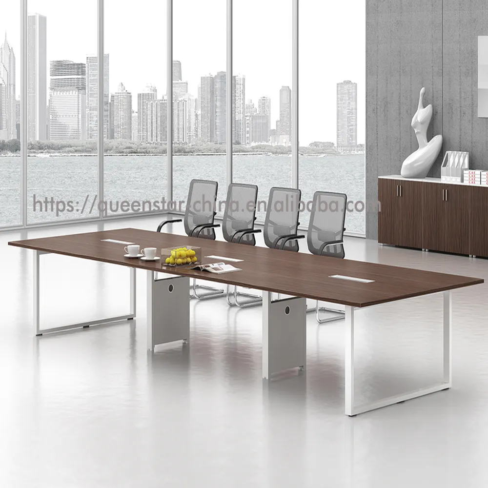 QS-MT-CAE01 moderno mobiliário de escritório mesa de conferência mesa de escritório mesa de sala de reuniões sala de reuniões do conselho