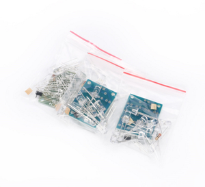 CD4017 + NE555 flaş ışığı patlama-yanıp sönen LED Suite öz DIY öğrenme elektronik kiti Strobe modülü üretim sıcak satış - Product Image 2