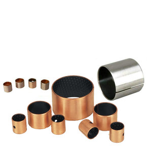 Almohadillas deslizantes de buje deslizante de pared gruesa de alta resistencia con casquillo de bronce de inserción de grafito para máquinas mecánicas pesadas JDB JDF bush - Product Image 5