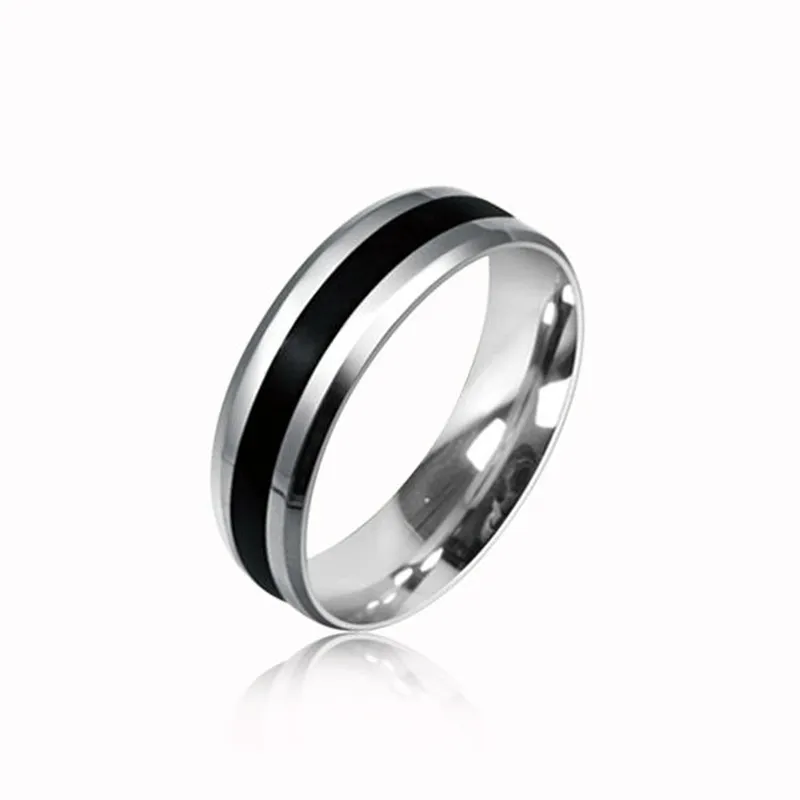 ที่ไม่ซ้ำกันเครื่องประดับงานแต่งงานสีดำแหวนทังสเตนคาร์ไบด์แหวนผู้ชาย