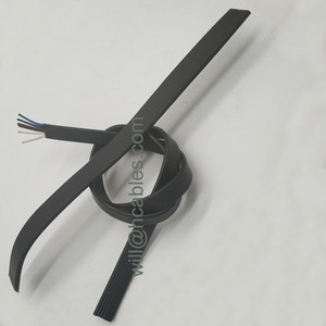 PVC 7X0.75/0.5/1.0平方毫米柔性扁平带状电线电力电缆 - Product Image 6